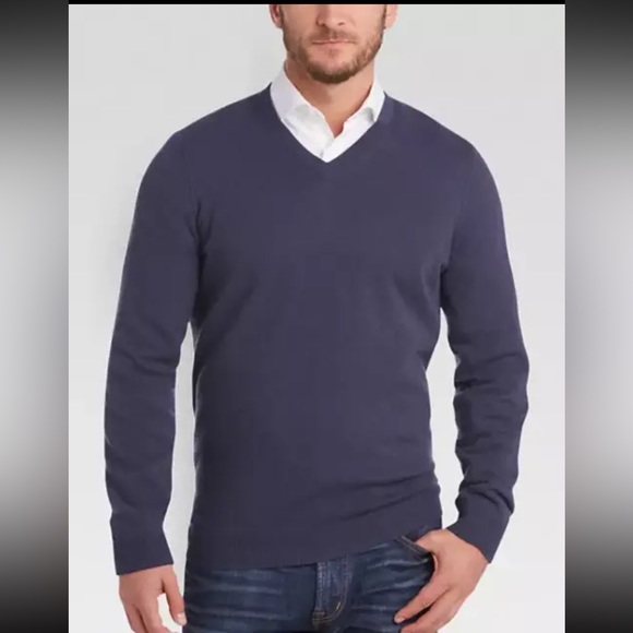 Like-New Joseph Abboud 100% Cashmere sweater, size L - Picture 1 of 9